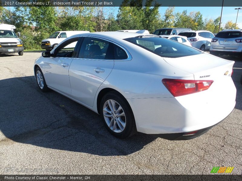 Iridescent Pearl Tricoat / Jet Black 2017 Chevrolet Malibu LT