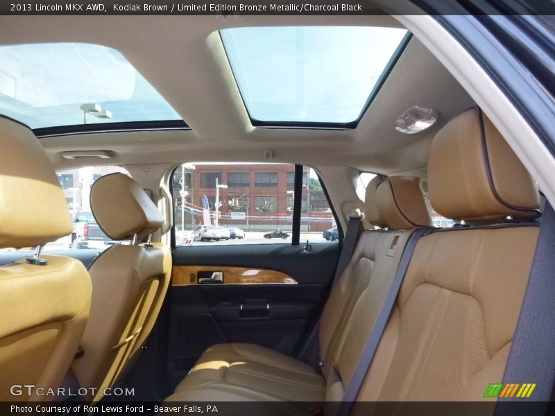 Kodiak Brown / Limited Edition Bronze Metallic/Charcoal Black 2013 Lincoln MKX AWD