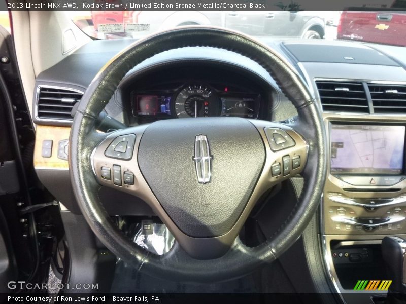 Kodiak Brown / Limited Edition Bronze Metallic/Charcoal Black 2013 Lincoln MKX AWD