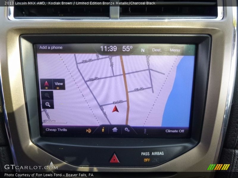 Kodiak Brown / Limited Edition Bronze Metallic/Charcoal Black 2013 Lincoln MKX AWD