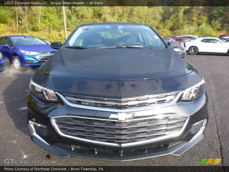 Mosaic Black Metallic / Jet Black 2017 Chevrolet Malibu LT