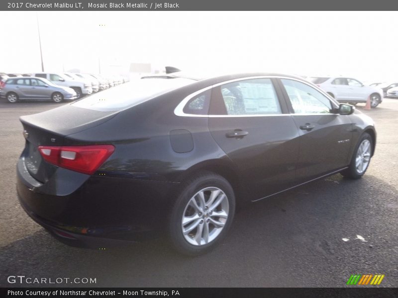 Mosaic Black Metallic / Jet Black 2017 Chevrolet Malibu LT