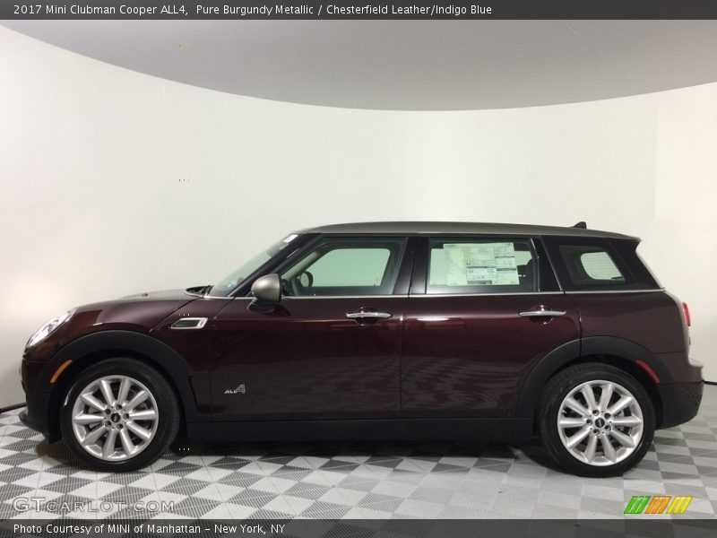  2017 Clubman Cooper ALL4 Pure Burgundy Metallic