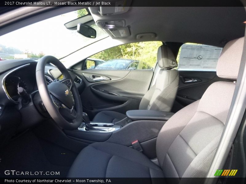Mosaic Black Metallic / Jet Black 2017 Chevrolet Malibu LT