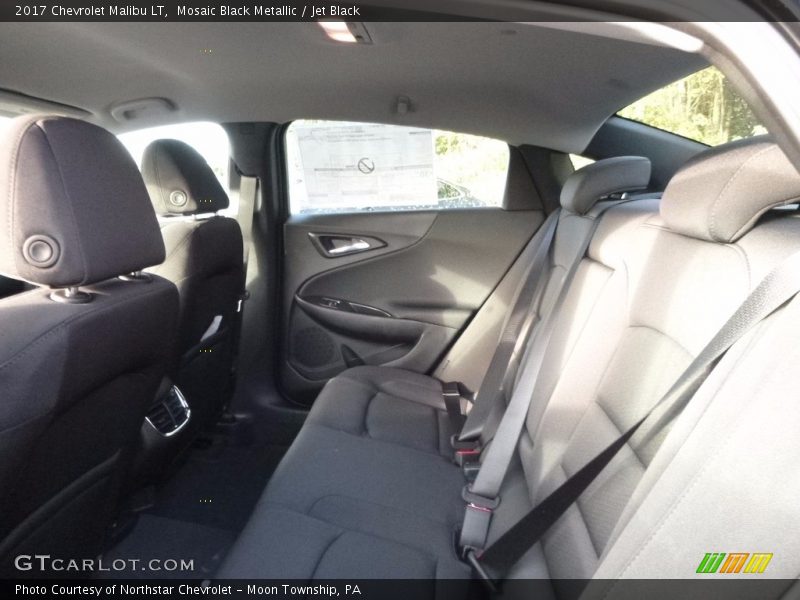 Mosaic Black Metallic / Jet Black 2017 Chevrolet Malibu LT
