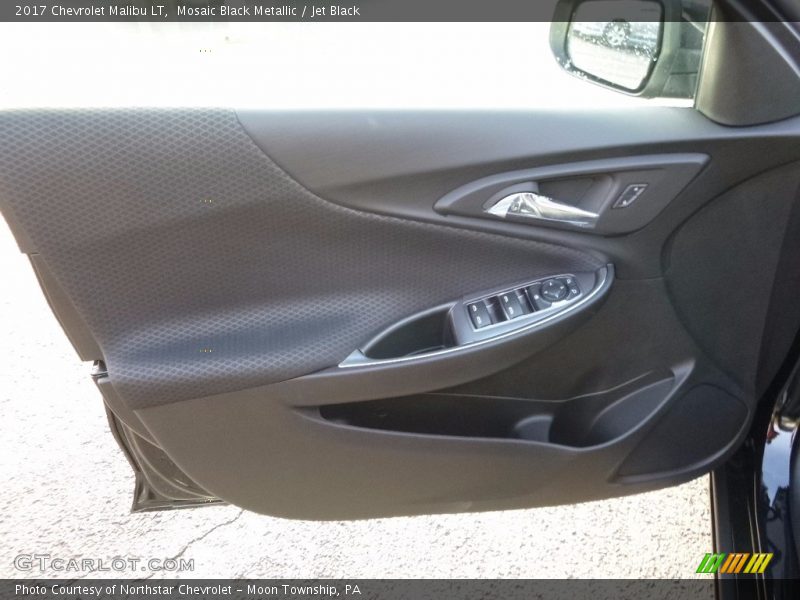 Mosaic Black Metallic / Jet Black 2017 Chevrolet Malibu LT