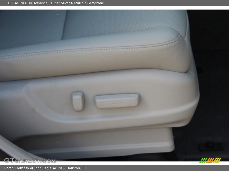 Lunar Silver Metallic / Graystone 2017 Acura RDX Advance