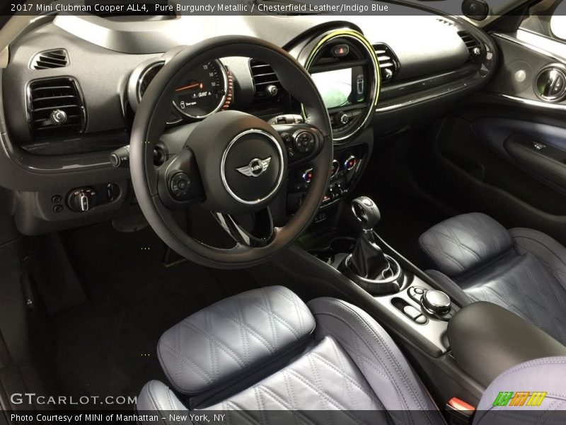 Front Seat of 2017 Clubman Cooper ALL4