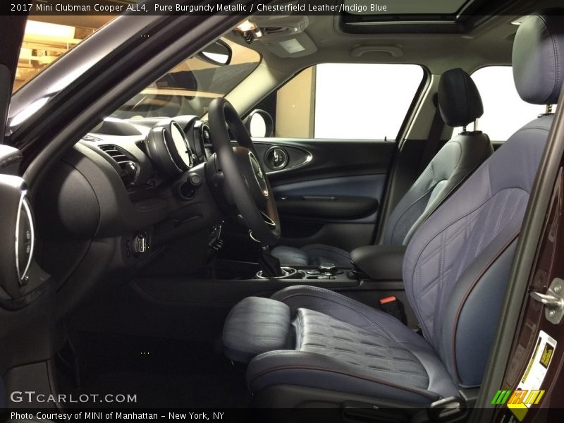 Front Seat of 2017 Clubman Cooper ALL4
