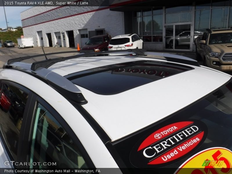 Super White / Latte 2015 Toyota RAV4 XLE AWD