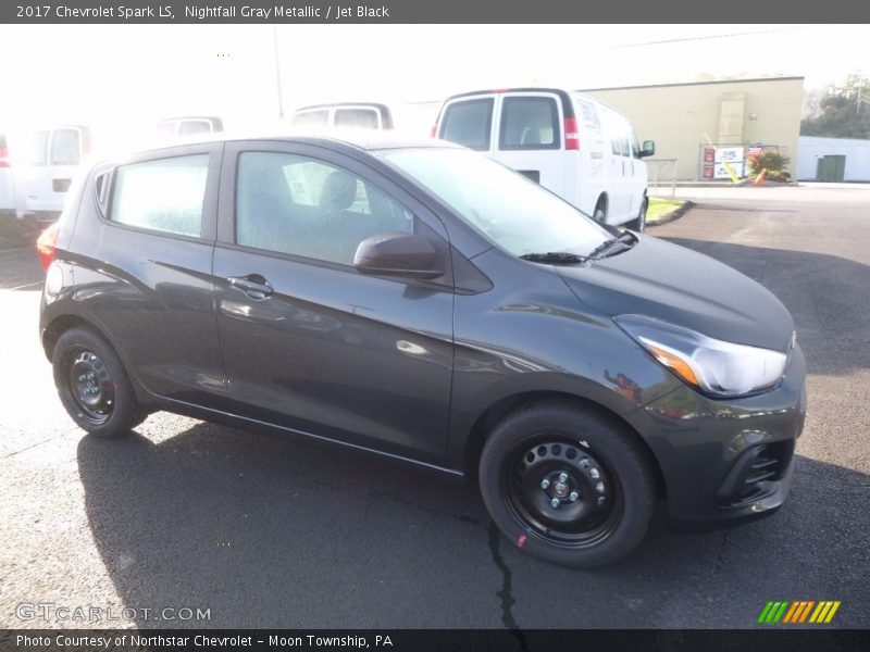 Nightfall Gray Metallic / Jet Black 2017 Chevrolet Spark LS