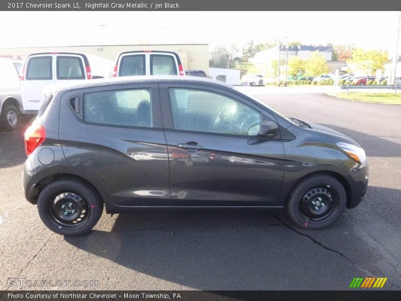 Nightfall Gray Metallic / Jet Black 2017 Chevrolet Spark LS