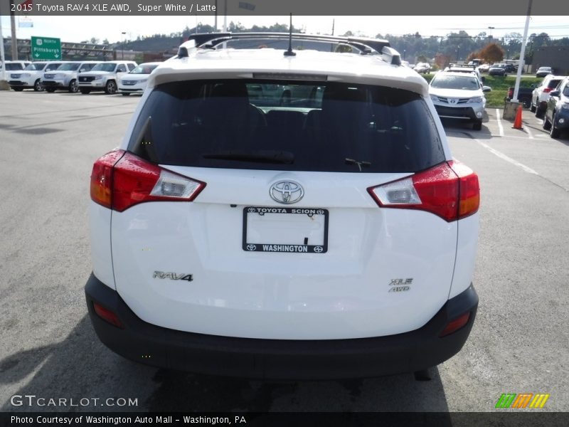 Super White / Latte 2015 Toyota RAV4 XLE AWD