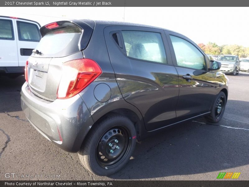 Nightfall Gray Metallic / Jet Black 2017 Chevrolet Spark LS