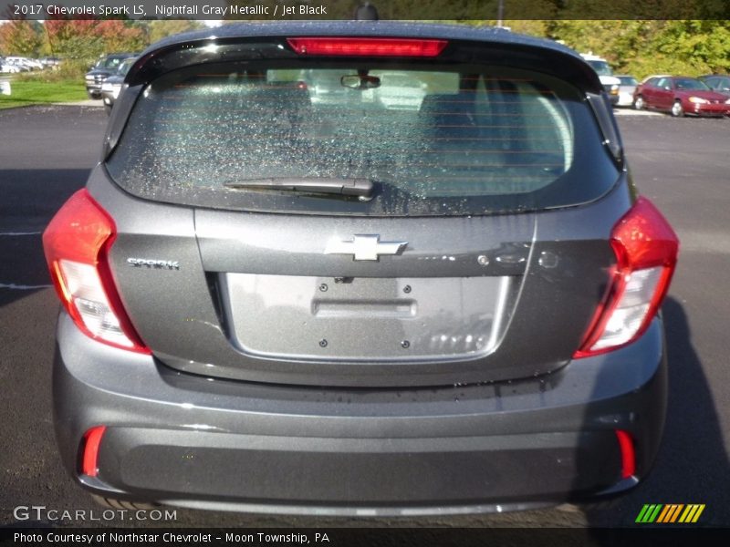 Nightfall Gray Metallic / Jet Black 2017 Chevrolet Spark LS