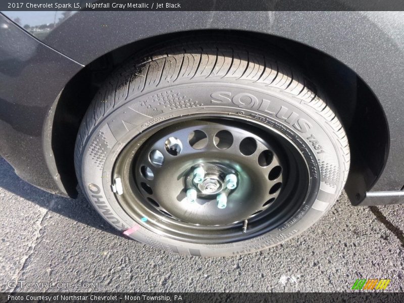 Nightfall Gray Metallic / Jet Black 2017 Chevrolet Spark LS