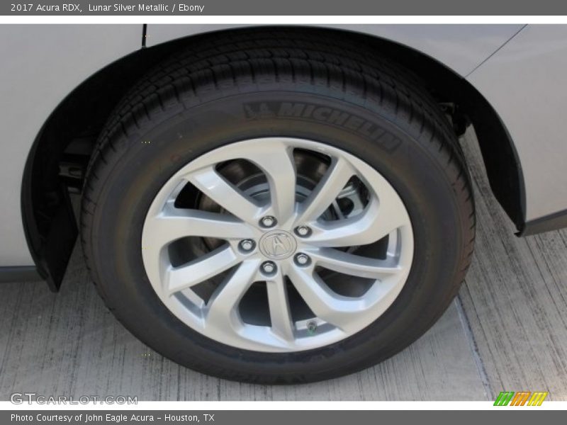 Lunar Silver Metallic / Ebony 2017 Acura RDX
