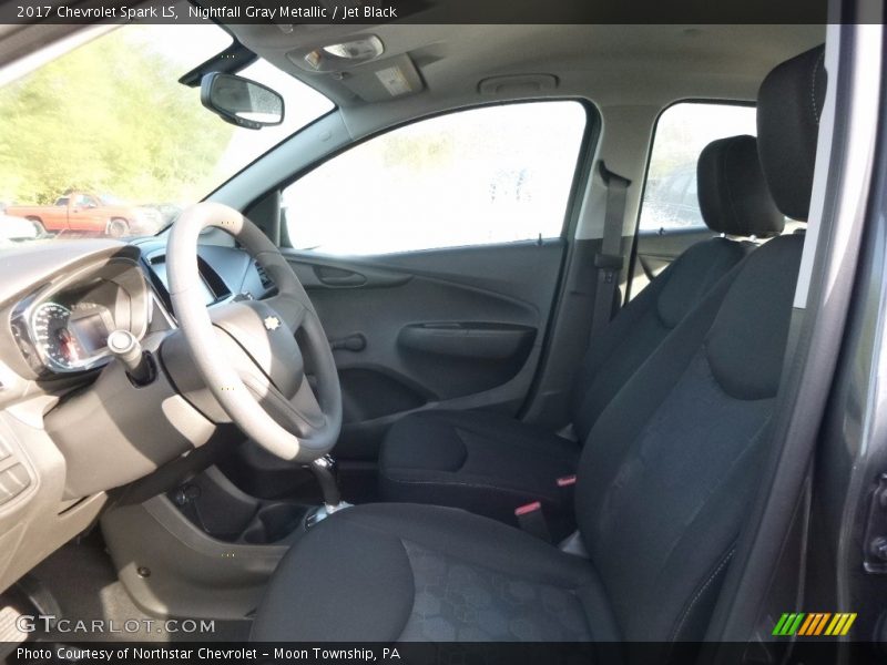 Nightfall Gray Metallic / Jet Black 2017 Chevrolet Spark LS