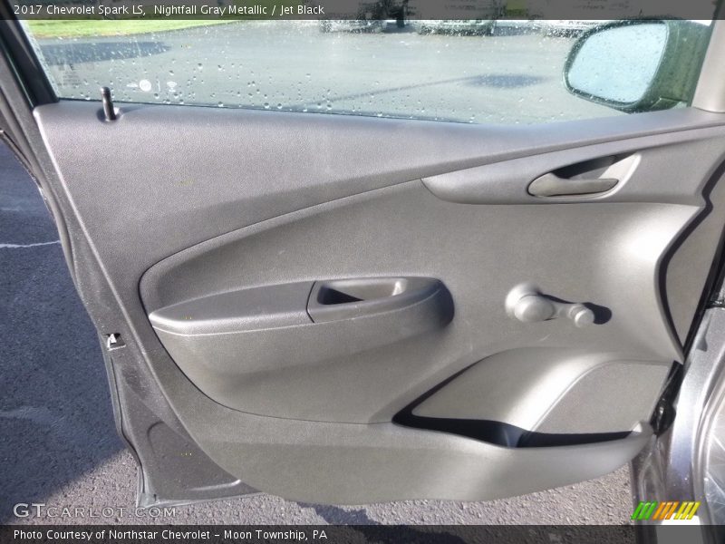 Nightfall Gray Metallic / Jet Black 2017 Chevrolet Spark LS