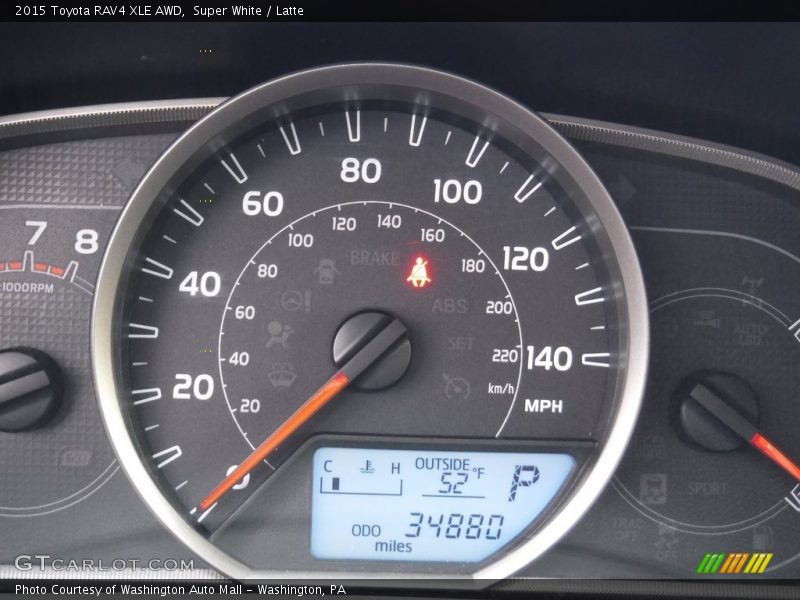 Super White / Latte 2015 Toyota RAV4 XLE AWD
