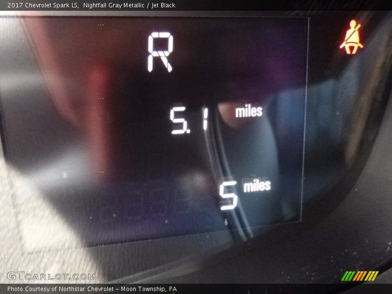 Nightfall Gray Metallic / Jet Black 2017 Chevrolet Spark LS