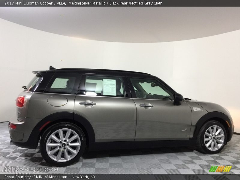 Melting Silver Metallic / Black Pearl/Mottled Grey Cloth 2017 Mini Clubman Cooper S ALL4