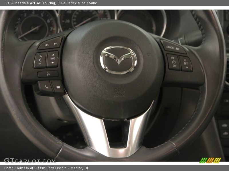 Blue Reflex Mica / Sand 2014 Mazda MAZDA6 Touring