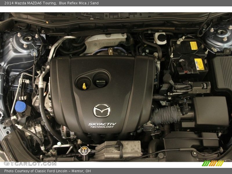 Blue Reflex Mica / Sand 2014 Mazda MAZDA6 Touring