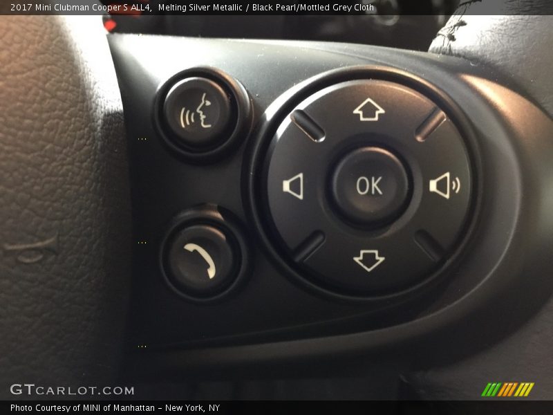 Controls of 2017 Clubman Cooper S ALL4