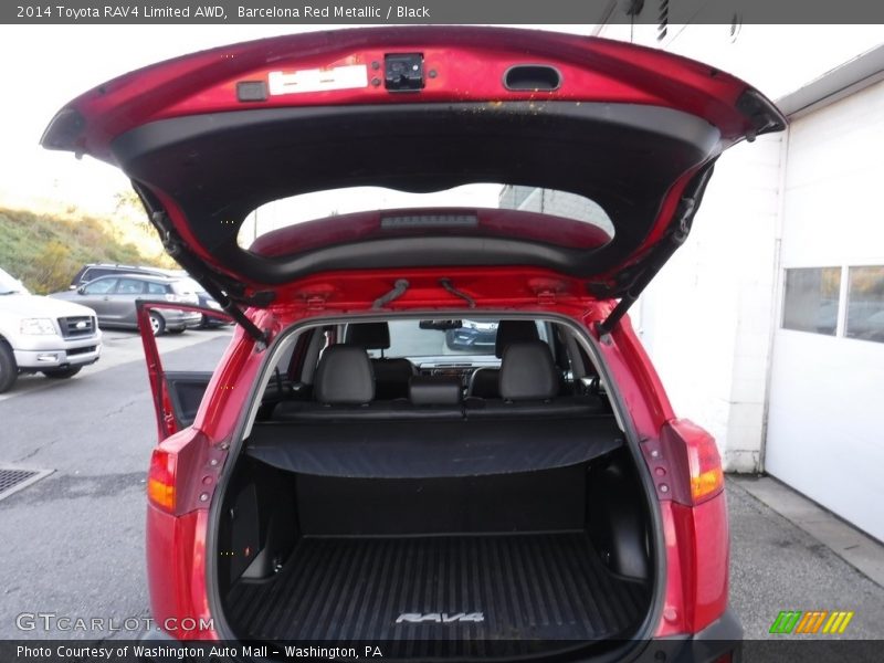 Barcelona Red Metallic / Black 2014 Toyota RAV4 Limited AWD