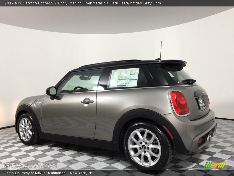 Melting Silver Metallic / Black Pearl/Mottled Grey Cloth 2017 Mini Hardtop Cooper S 2 Door