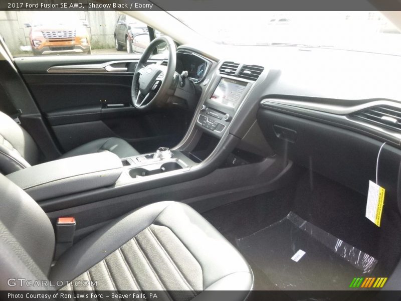 Shadow Black / Ebony 2017 Ford Fusion SE AWD