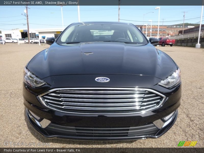 Shadow Black / Ebony 2017 Ford Fusion SE AWD