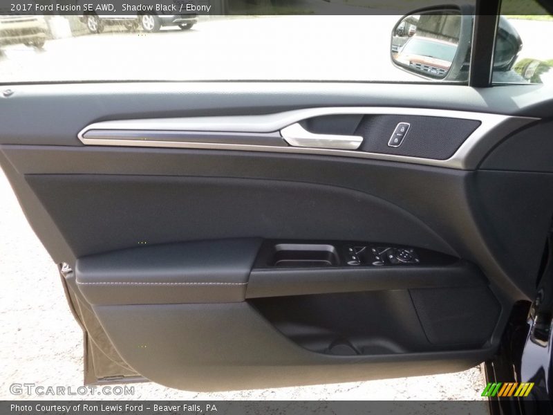 Shadow Black / Ebony 2017 Ford Fusion SE AWD