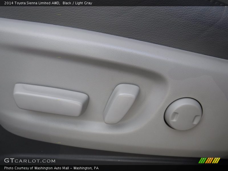 Black / Light Gray 2014 Toyota Sienna Limited AWD