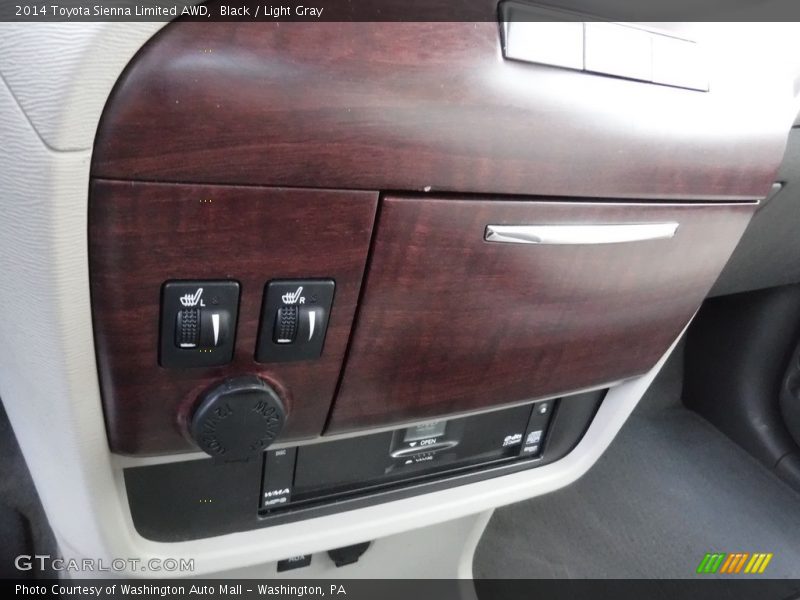 Black / Light Gray 2014 Toyota Sienna Limited AWD