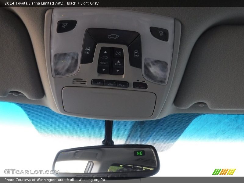 Black / Light Gray 2014 Toyota Sienna Limited AWD