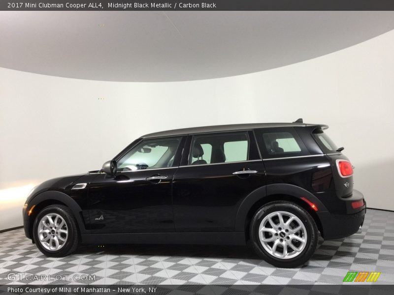 Midnight Black Metallic / Carbon Black 2017 Mini Clubman Cooper ALL4