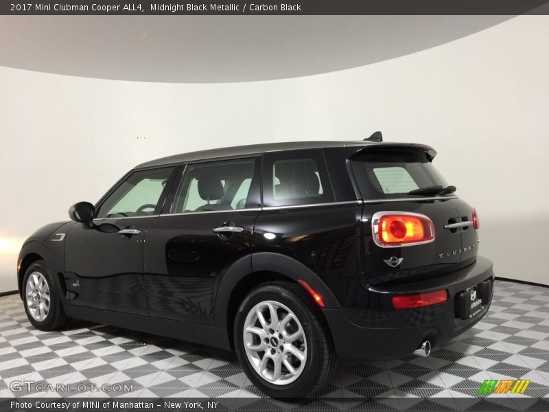 Midnight Black Metallic / Carbon Black 2017 Mini Clubman Cooper ALL4