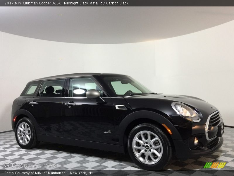 Midnight Black Metallic / Carbon Black 2017 Mini Clubman Cooper ALL4