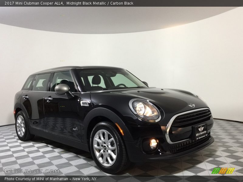 Midnight Black Metallic / Carbon Black 2017 Mini Clubman Cooper ALL4