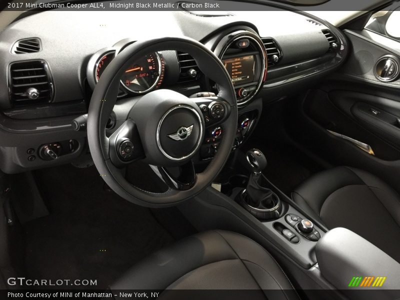 Midnight Black Metallic / Carbon Black 2017 Mini Clubman Cooper ALL4
