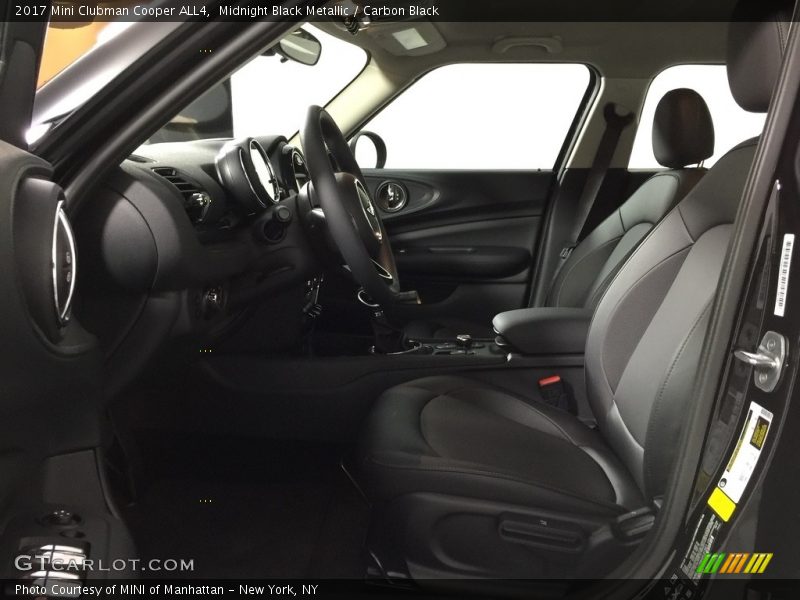 Midnight Black Metallic / Carbon Black 2017 Mini Clubman Cooper ALL4