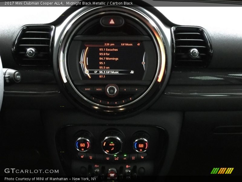 Midnight Black Metallic / Carbon Black 2017 Mini Clubman Cooper ALL4