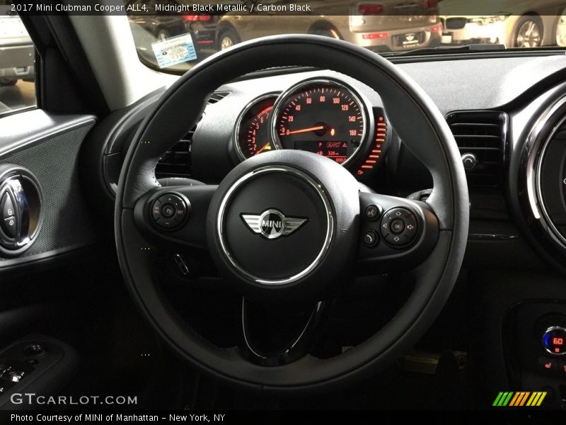 Midnight Black Metallic / Carbon Black 2017 Mini Clubman Cooper ALL4
