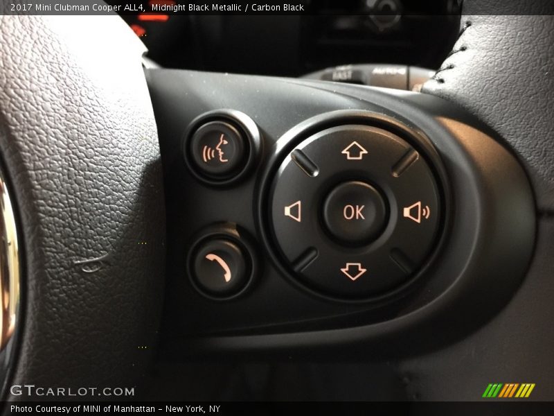 Midnight Black Metallic / Carbon Black 2017 Mini Clubman Cooper ALL4