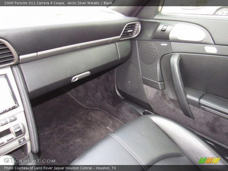 Arctic Silver Metallic / Black 2006 Porsche 911 Carrera 4 Coupe