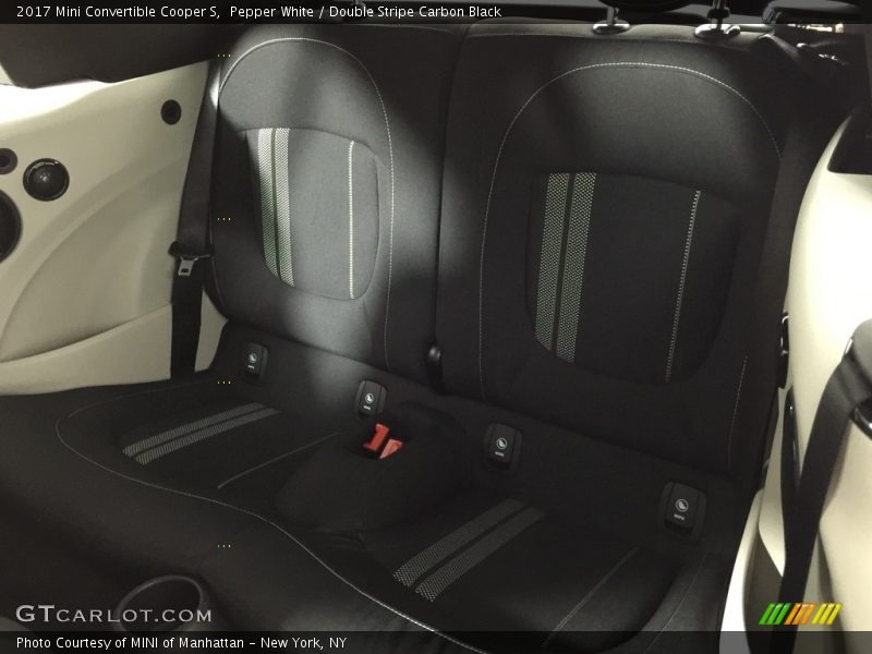 Rear Seat of 2017 Convertible Cooper S