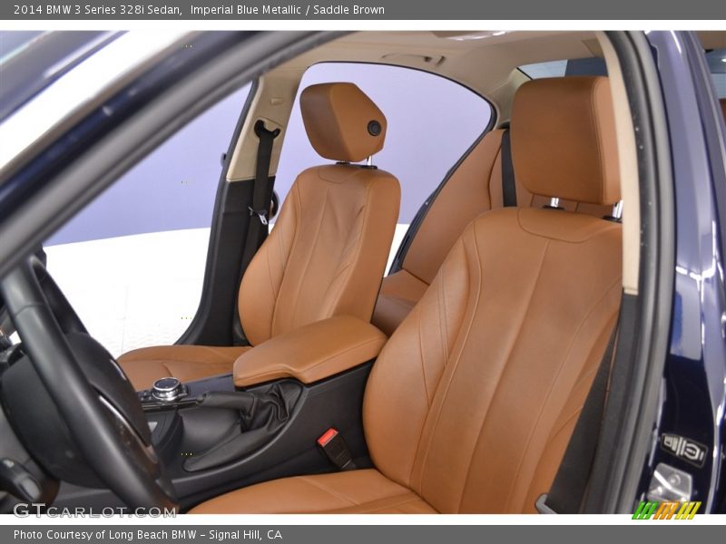 Imperial Blue Metallic / Saddle Brown 2014 BMW 3 Series 328i Sedan