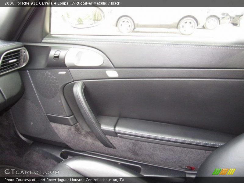 Arctic Silver Metallic / Black 2006 Porsche 911 Carrera 4 Coupe